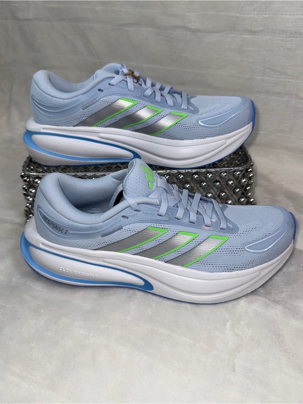 Adidas light Blue Response 2 W #KJ1768 W6 nwt - Picture 10 of 15